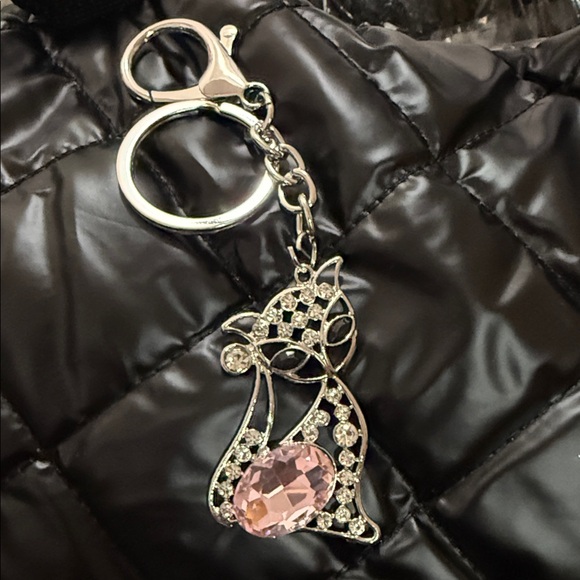 Accessories - Chic kitty cat Keychain and bag charm